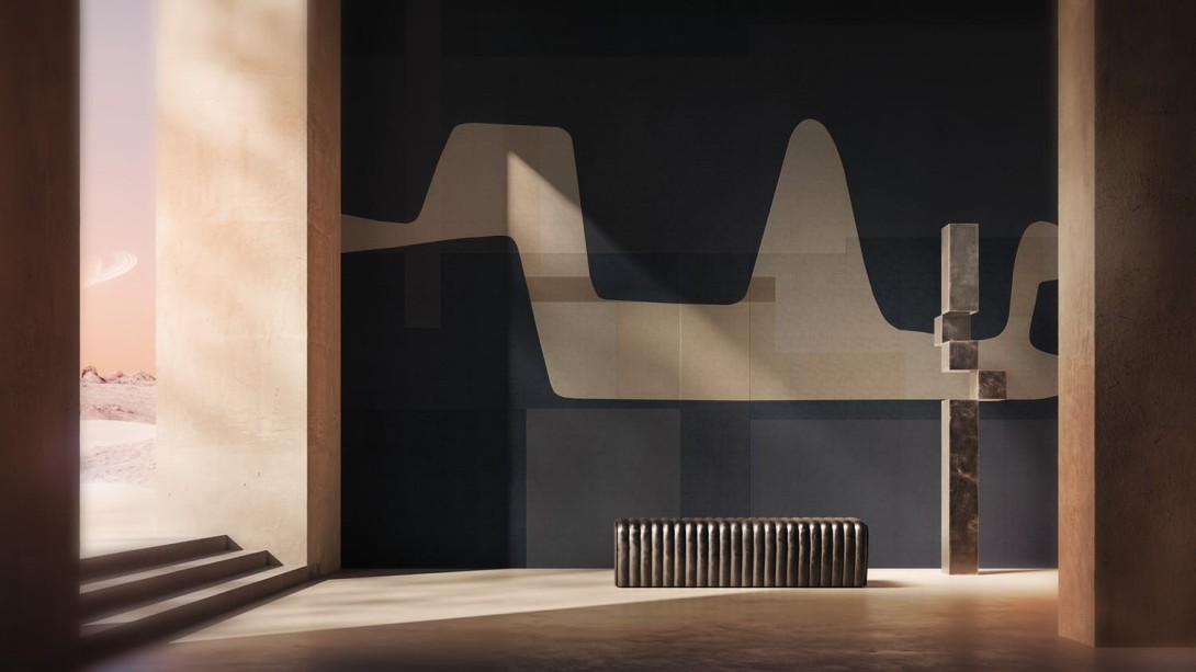 London Art 24011 1 Exclusive Wallpaper 24 Demons eye - mural w abstrakcyjny wzór