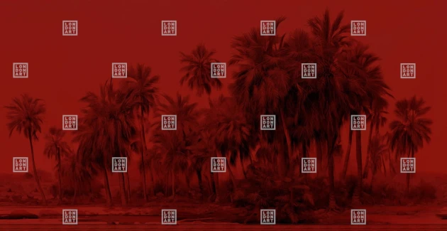 London Art 24028 4 Exclusive Wallpaper 24 Marrakech - mural w delikatny pejzaż