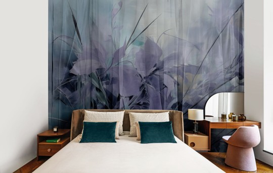 London Art 24015 2 Exclusive Wallpaper 24 Beyond the curtain - mural w roślinny motyw