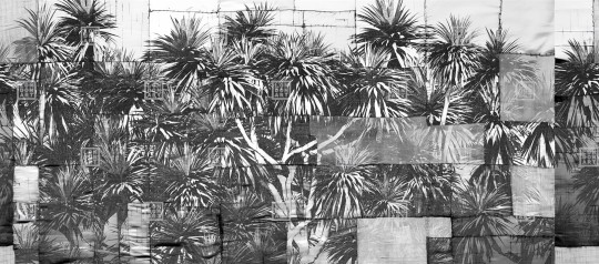 London Art 24020 1 Exclusive Wallpaper 24 Australis - mural w palmy