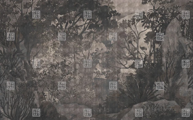 London Art 24022 1 Exclusive Wallpaper 24 Terra - mural w roślinny motyw