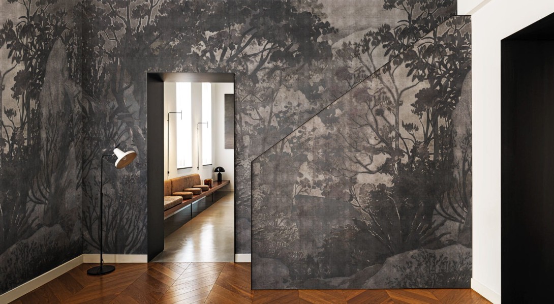 London Art 24022 1 Exclusive Wallpaper 24 Terra - mural w roślinny motyw