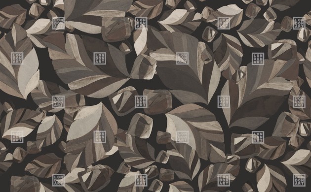 London Art 24033 2 Exclusive Wallpaper 24 Skyfall - mural w minimalistyczny roślinny motyw