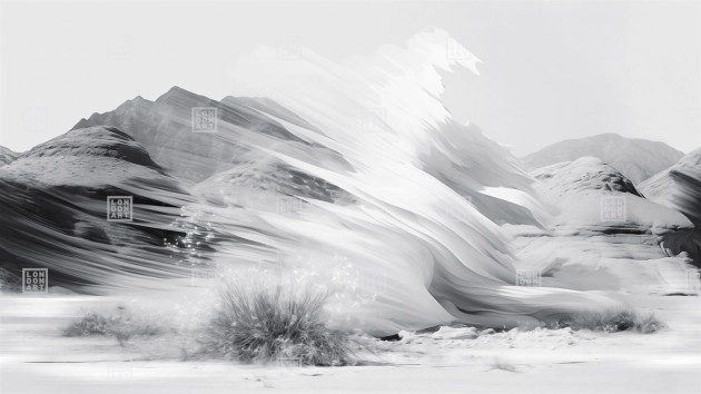 London Art 24024 2 Exclusive Wallpaper 24 Old America - mural w krajobraz amerykańskich pustyń