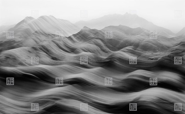 London Art 24030 2 Exclusive Wallpaper 24 Rainbow mountain - mural w góry