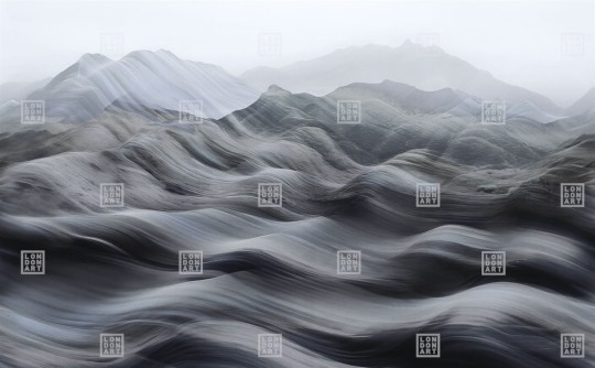 London Art 24030 3 Exclusive Wallpaper 24 Rainbow mountain - mural w góry