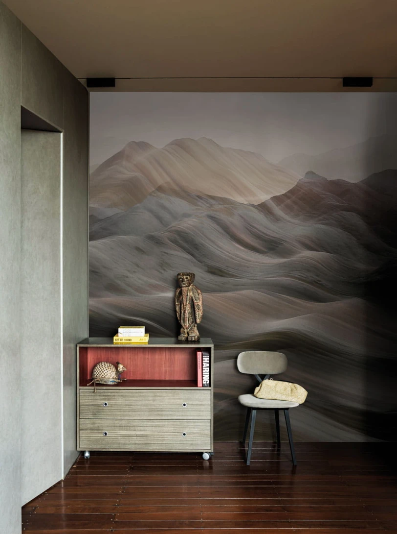 London Art 24030 3 Exclusive Wallpaper 24 Rainbow mountain - mural w góry