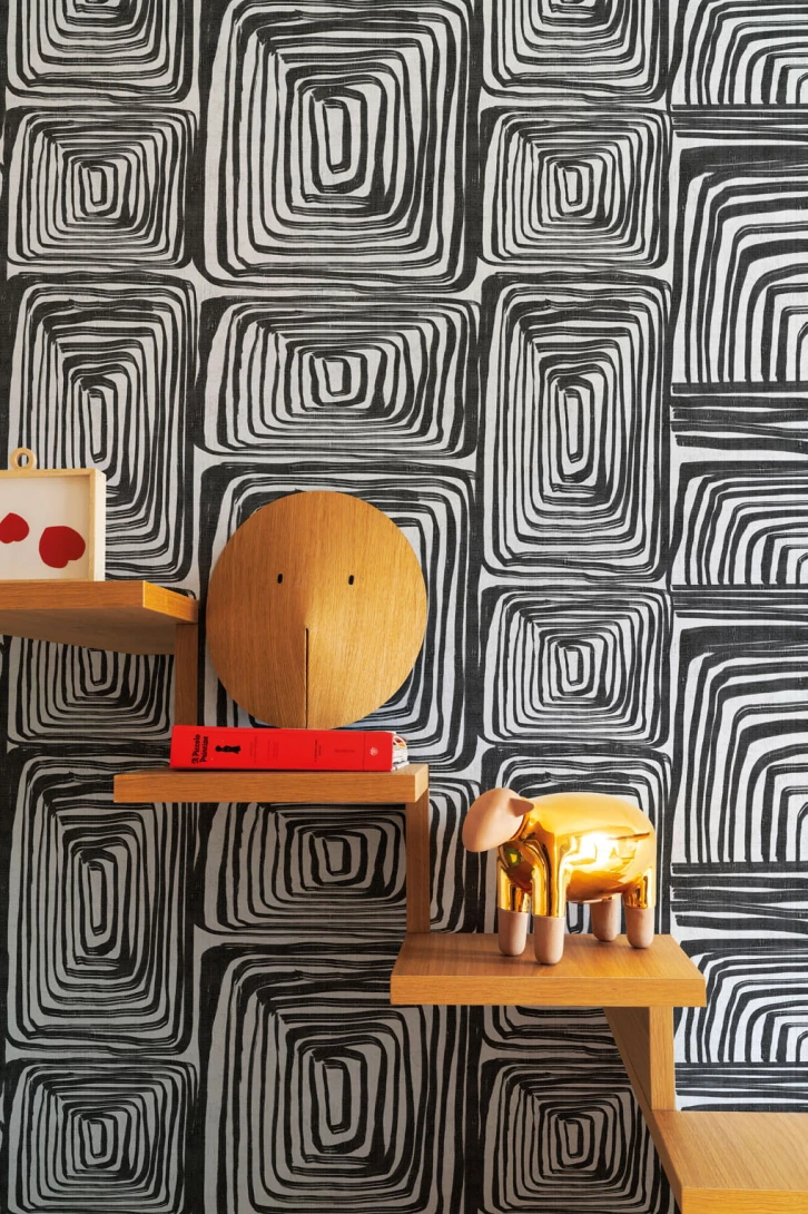 London Art 24034 2 Exclusive Wallpaper 24 Last Night - mural w abstrakcyjny wzór