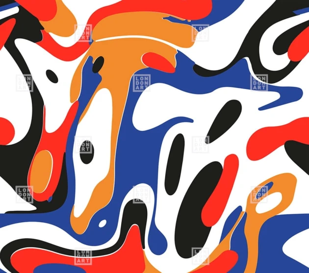 London Art 24037 1 Exclusive Wallpaper 24 Ars machina - mural w abstrakcyjnym stylu