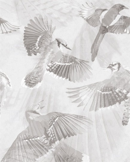 London Art 24046 1 Exclusive Wallpaper 24 Symphonia - mural w ptaki