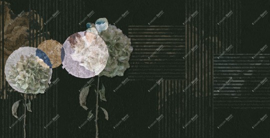 Inkiostro Bianco INKLAII2401 Travelogue Mirabilis - mural w roślinny motyw