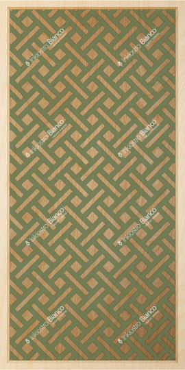 Inkiostro Bianco INKENAI24C2M1LD White Paper Twill - panel w geometryczny wzór