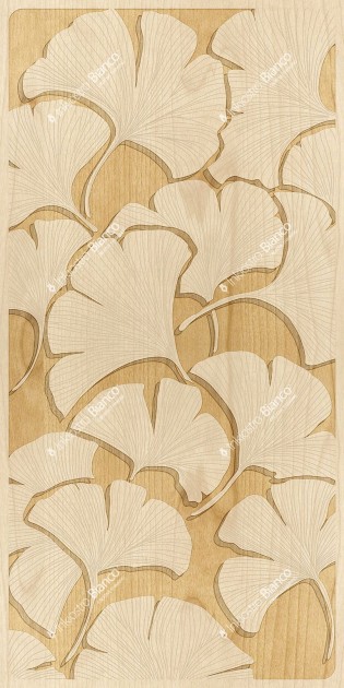 Inkiostro Bianco INKANOE24C1M1LD White Paper Biloba - panel w roślinny wzór