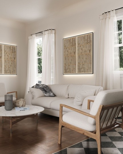 Inkiostro Bianco INKUULI24C1M1LD White Paper Columns - panel w linie