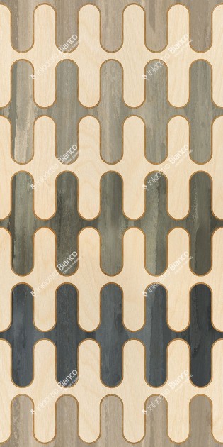 Inkiostro Bianco INKNNEO24C3M1LD White Paper Frequency - panel w obłe kształty