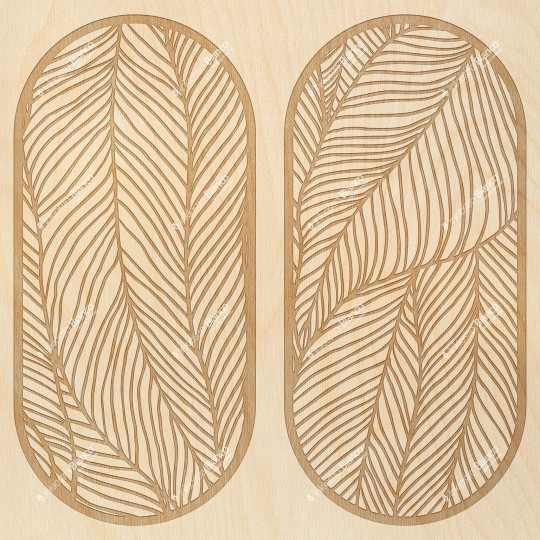 Inkiostro Bianco INKAUEL24C1M2LD White Paper Leafage - panel w rośliny