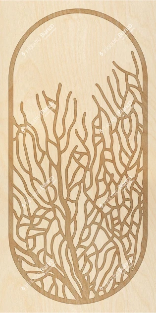 Inkiostro Bianco INKOLAC24C1M1LD White Paper Coral - panel w rośliny