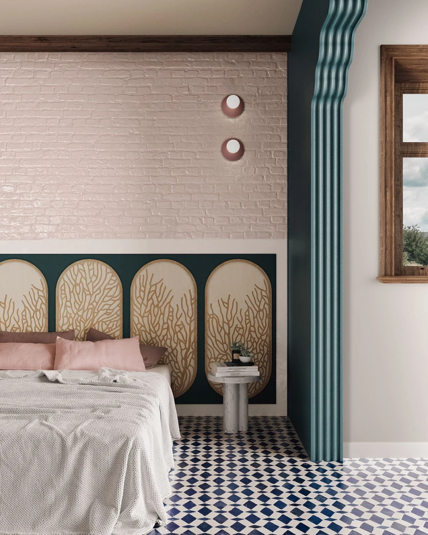 Inkiostro Bianco INKOLAC24C1M1LD White Paper Coral - panel w rośliny