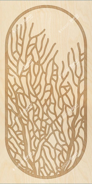 Inkiostro Bianco INKOLAC24C1M3LD White Paper Coral - panel w rośliny