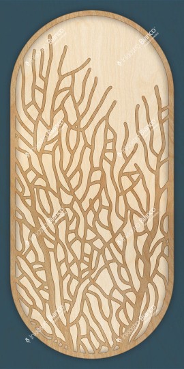 Inkiostro Bianco INKOLAC24C2M3LD White Paper Coral - panel w rośliny