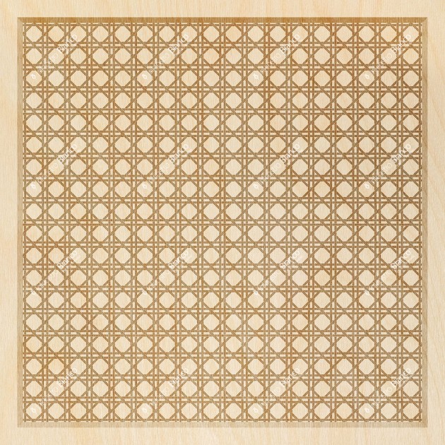 Inkiostro Bianco INKMCLE24C1M2LD White Paper Rattan - panel imitujący rattan