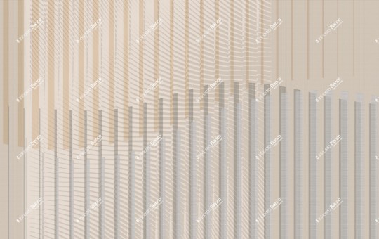 Inkiostro Bianco INKRMIC2401 White Paper Harmony - mural w paski