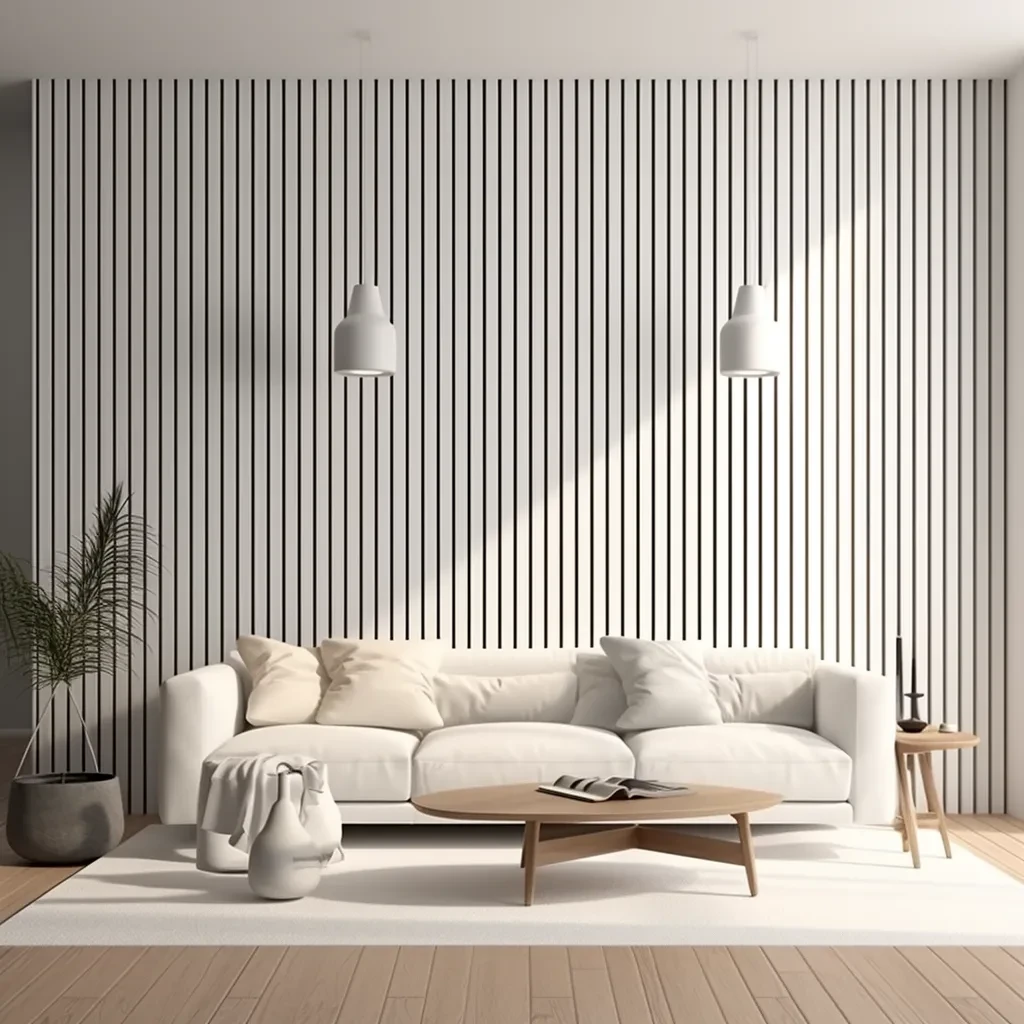 Lamele ścienne Lamelli Medio L0201P premium 270 cm z satynową powłoką