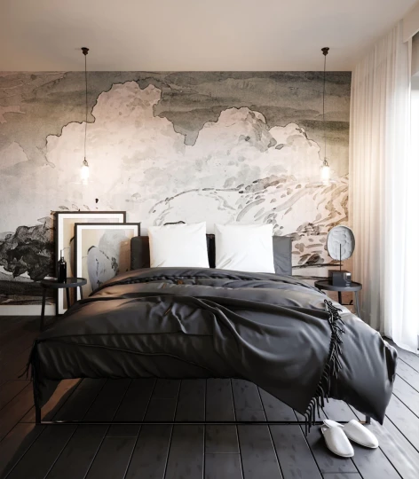 Wallcolors TAP-4263 Basic Cloudy - mural w chmury