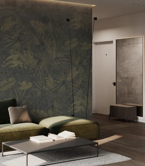 Wallcolors TAP-7941 Basic Fern - mural w roślinny motyw