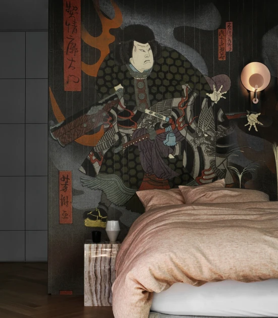 Wallcolors TAP-8965 Bushido Midnight Warrior  - mural w samuraja