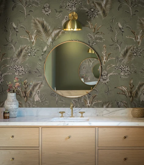 Wallcolors TAP-8056 Animals Kingdom Jungle Team - mural w roślinny motyw i zwierzęta