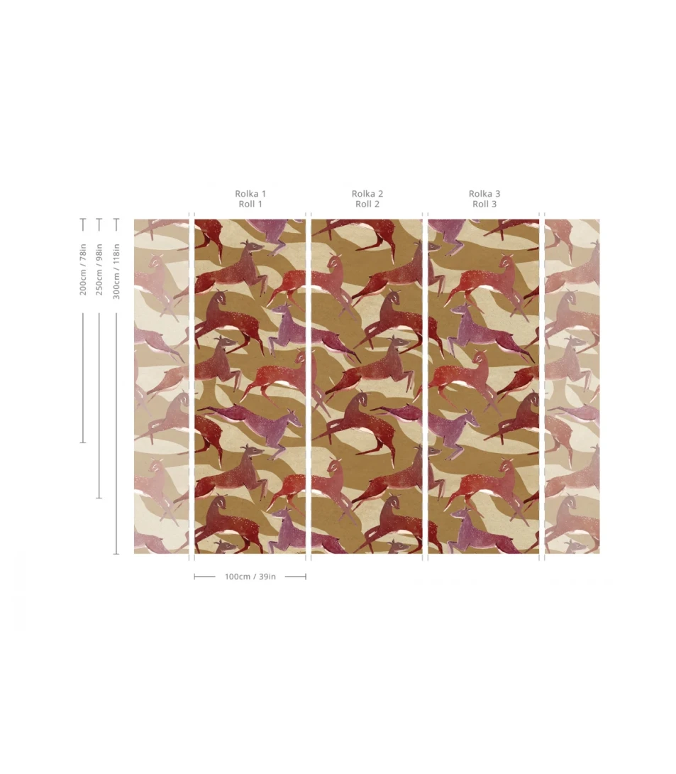 Wallcolors TAP-7624 Animals Kingdom Roe Deer - mural w sarny