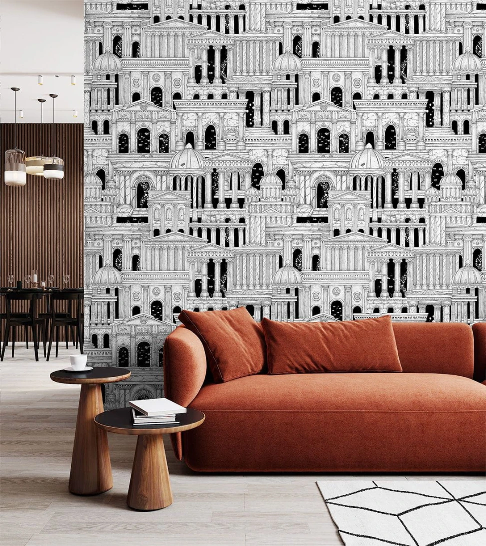 Wallpepper RC-03-A Riccardo Capuzzo Atlantis city - mural w motyw mitycznej Atlantydy