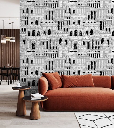 Wallpepper RC-03-A Riccardo Capuzzo Atlantis city - mural w motyw mitycznej Atlantydy