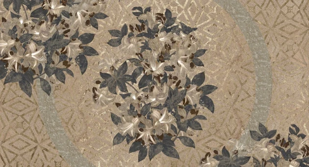 Muance MU15040 Edition 5 Lush Tundra - mural w roślinny motyw i ornamenty