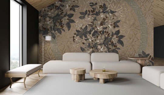 Muance MU15040 Edition 5 Lush Tundra - mural w roślinny motyw i ornamenty