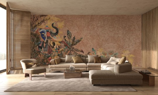 Muance MU15017 Edition 5 Lush Enchanting mirage - mural w roślinny motyw