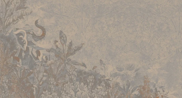 Muance MU15018 Edition 5 Lush Enchanting mirage - mural w roślinny motyw