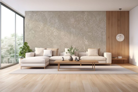 Muance MU15023 Edition 5 Lush - mural w minimalistyczny roślinny motyw