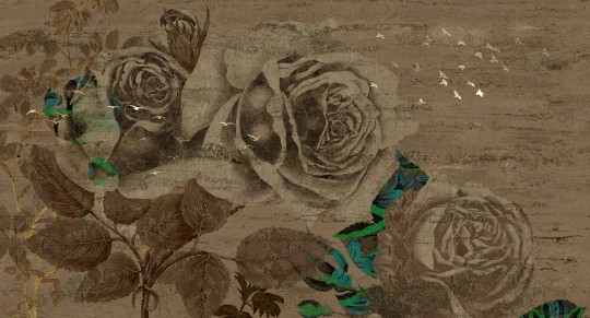 Muance MU15032 Edition 5 Lush Enchanted - mural w róże