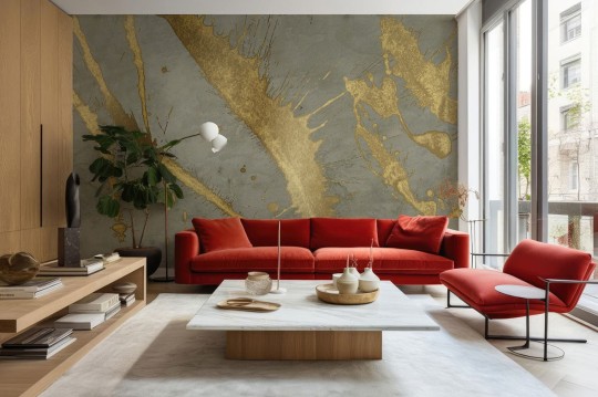 Muance MU15078 Edition 5 Lush Splash effect - mural w abstrakcyjny wzór