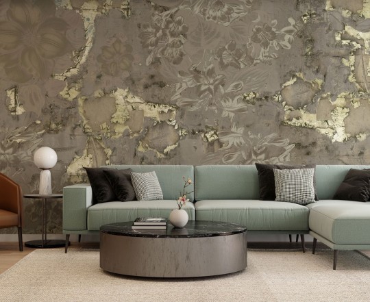 Muance MU15079 Edition 5 Lush Symphony - mural w abstrakcyjny motyw roślinny