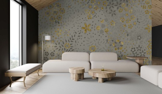 Muance MU15093 Edition 5 Lush Kaleido - mural w roślinny motyw