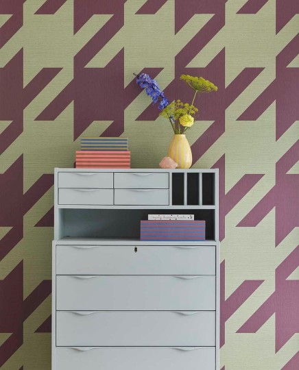 Eijffinger 333673 Revive - mural w pepitkę