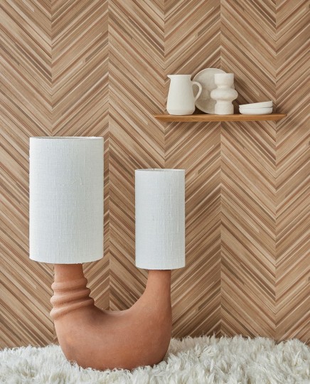 Eijffinger 340162 Gilded - tapeta w jodełkę