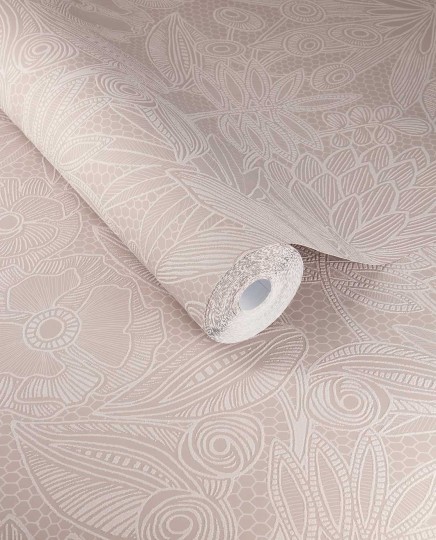 Eijffinger 340111 Gilded - tapeta w roślinny motyw