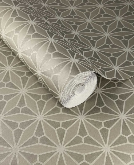 Eijffinger 340143 Gilded - tapeta w kwiaty w stylu art deco