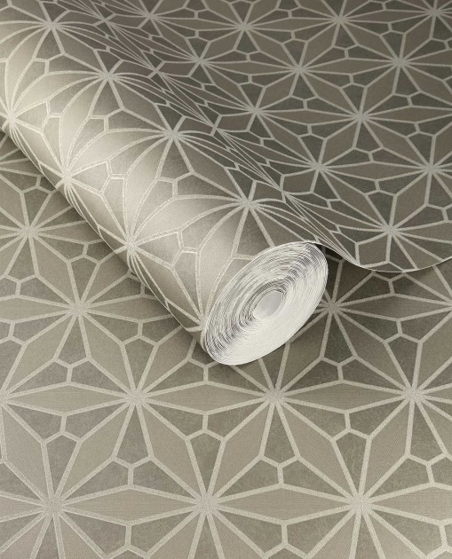 Eijffinger 340143 Gilded - tapeta w kwiaty w stylu art deco