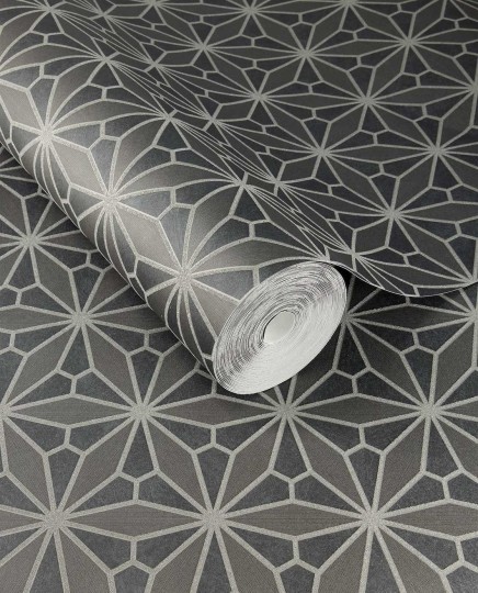 Eijffinger 340144 Gilded - tapeta w kwiaty w stylu art deco