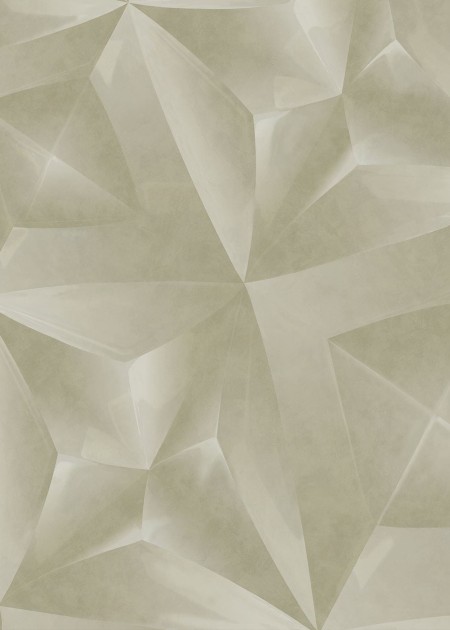 Eijffinger 340191 Gilded - mural w geometryczny wzór z trójwymiarowym efektem